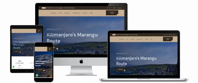 Best Kilimanjaro and Safari Website Developer in Moshi